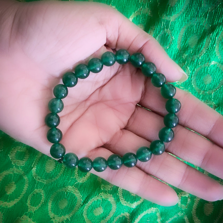 Energized Green Jade Bracelet