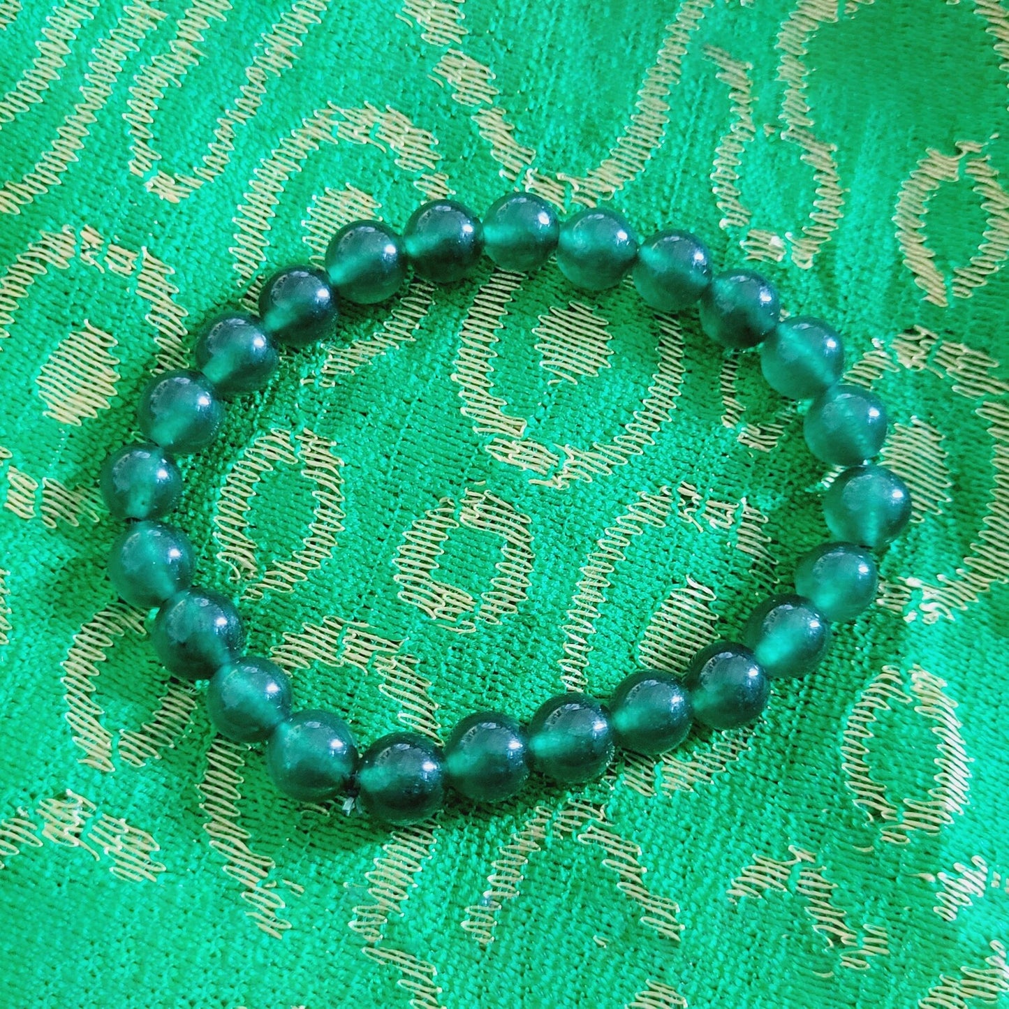 Energized Green Jade Bracelet