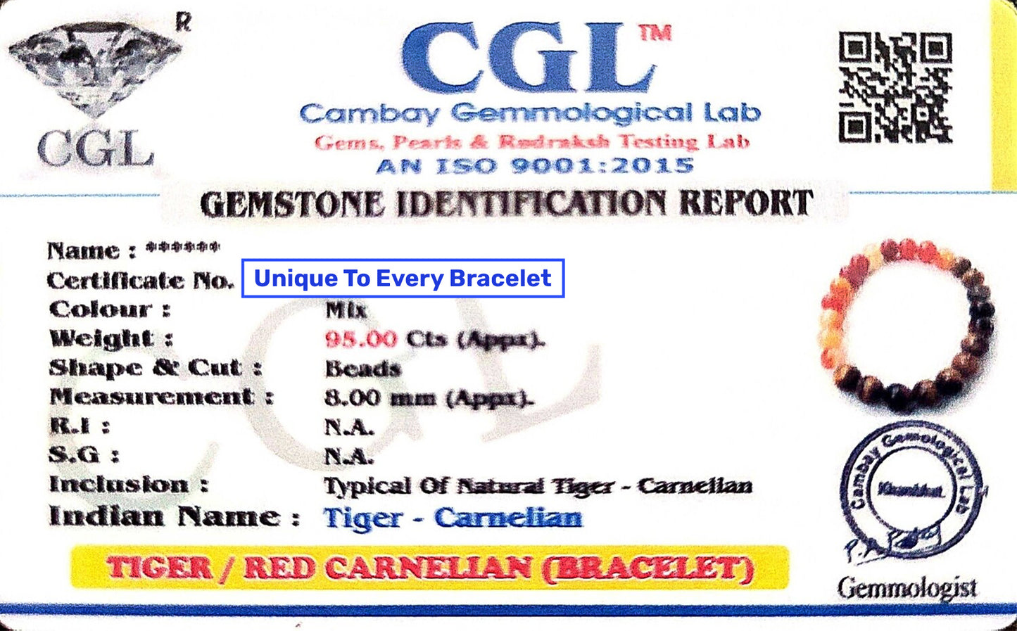 Energized Suadhisthana Bracelet