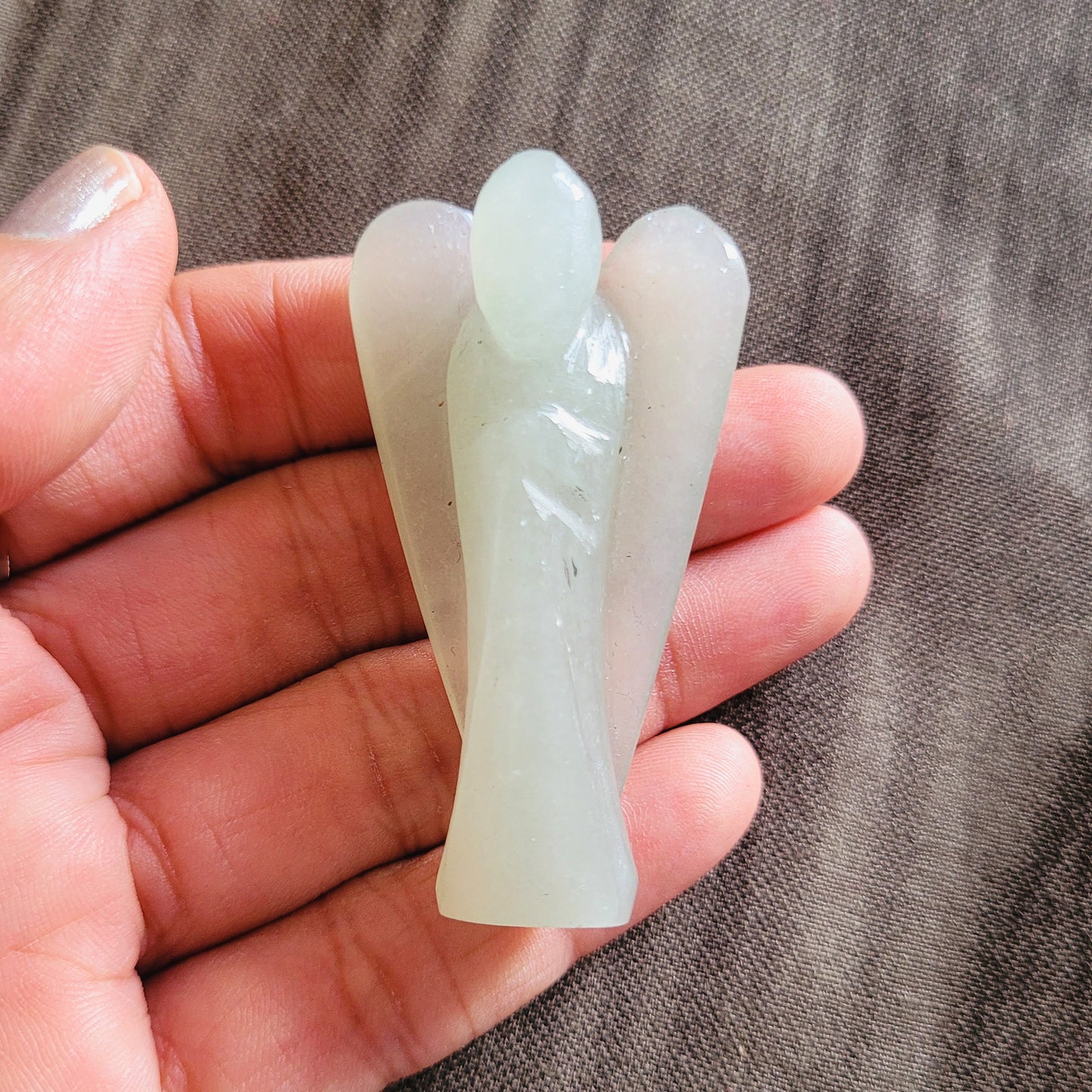 Energized Green Aventurine Angel