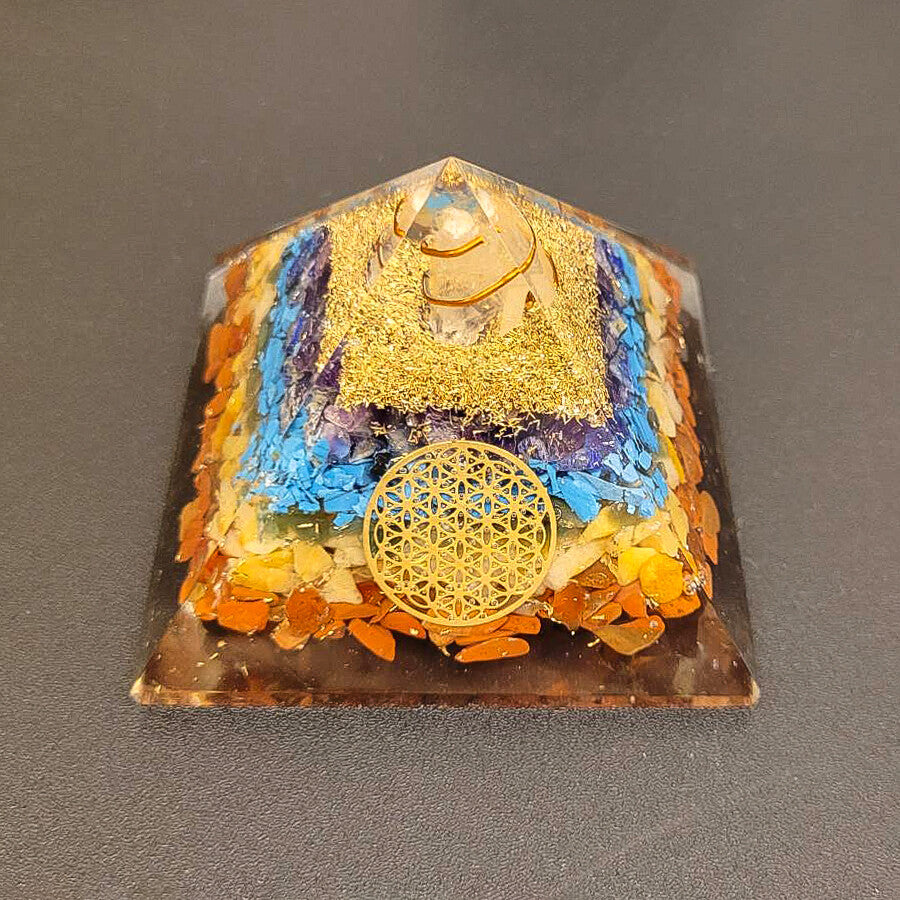 Energized 7 Chakra Pyramid