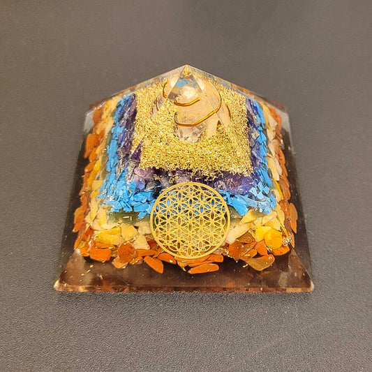 Energized 7 Chakra Pyramid