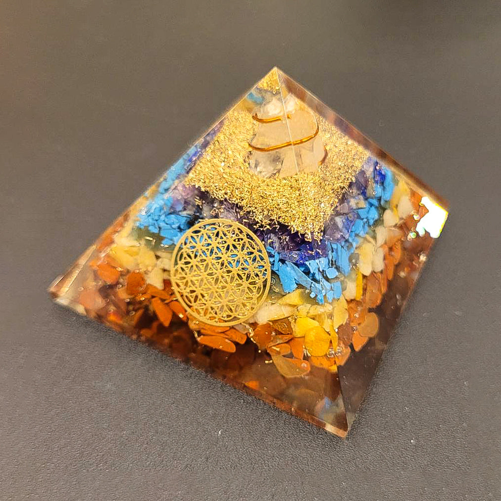 Energized 7 Chakra Pyramid