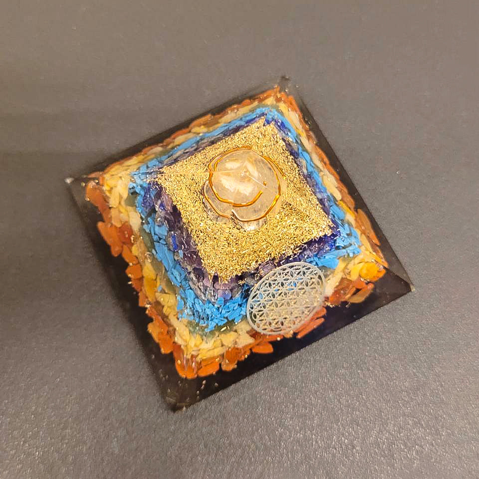 Energized 7 Chakra Pyramid