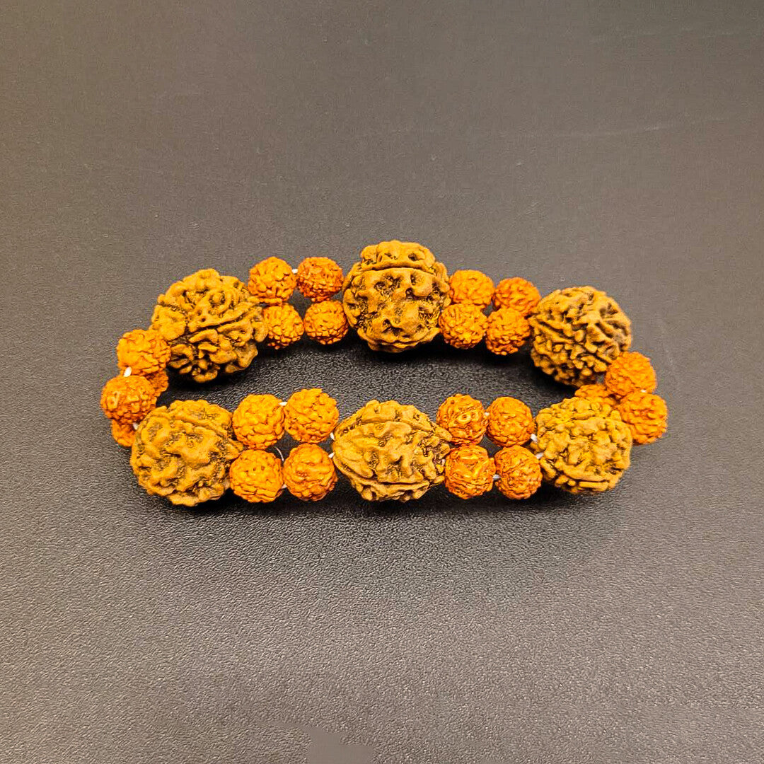 Energized Four Mukhi Rudraksha Bracelet