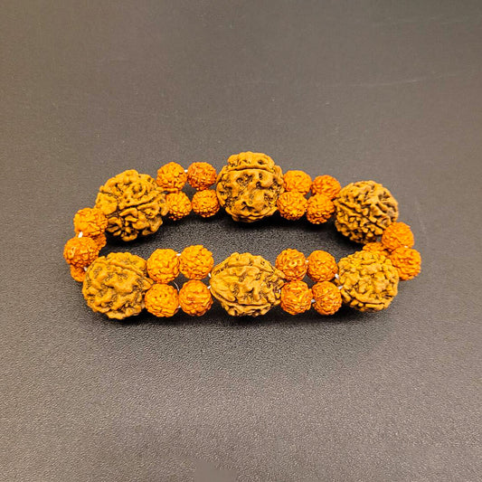 Energized Four Mukhi Rudraksha Bracelet