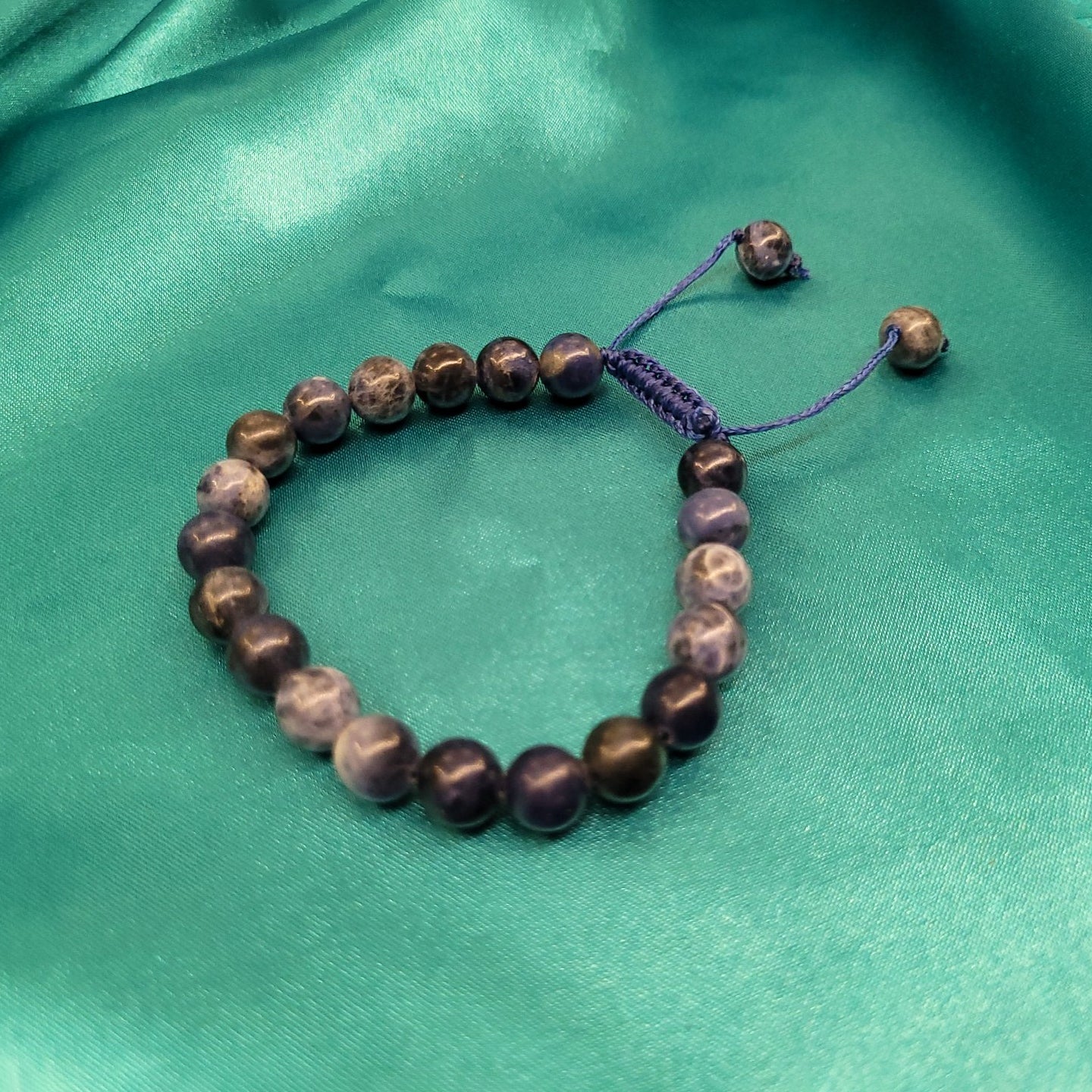 Energized Sodalite Adjustable Bracelet