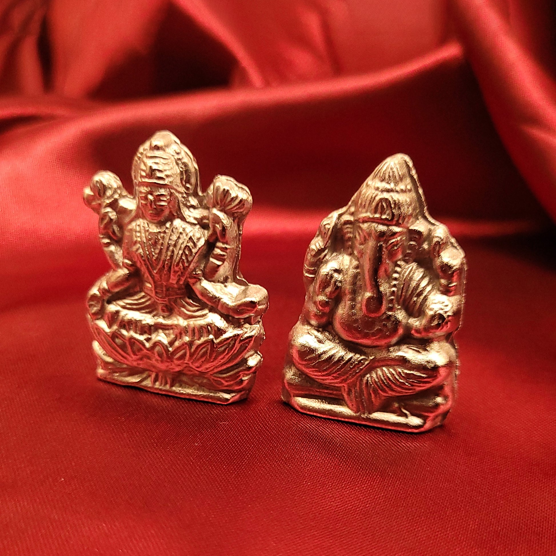 Energized Paarad Ganesha + Lakshmi Combo