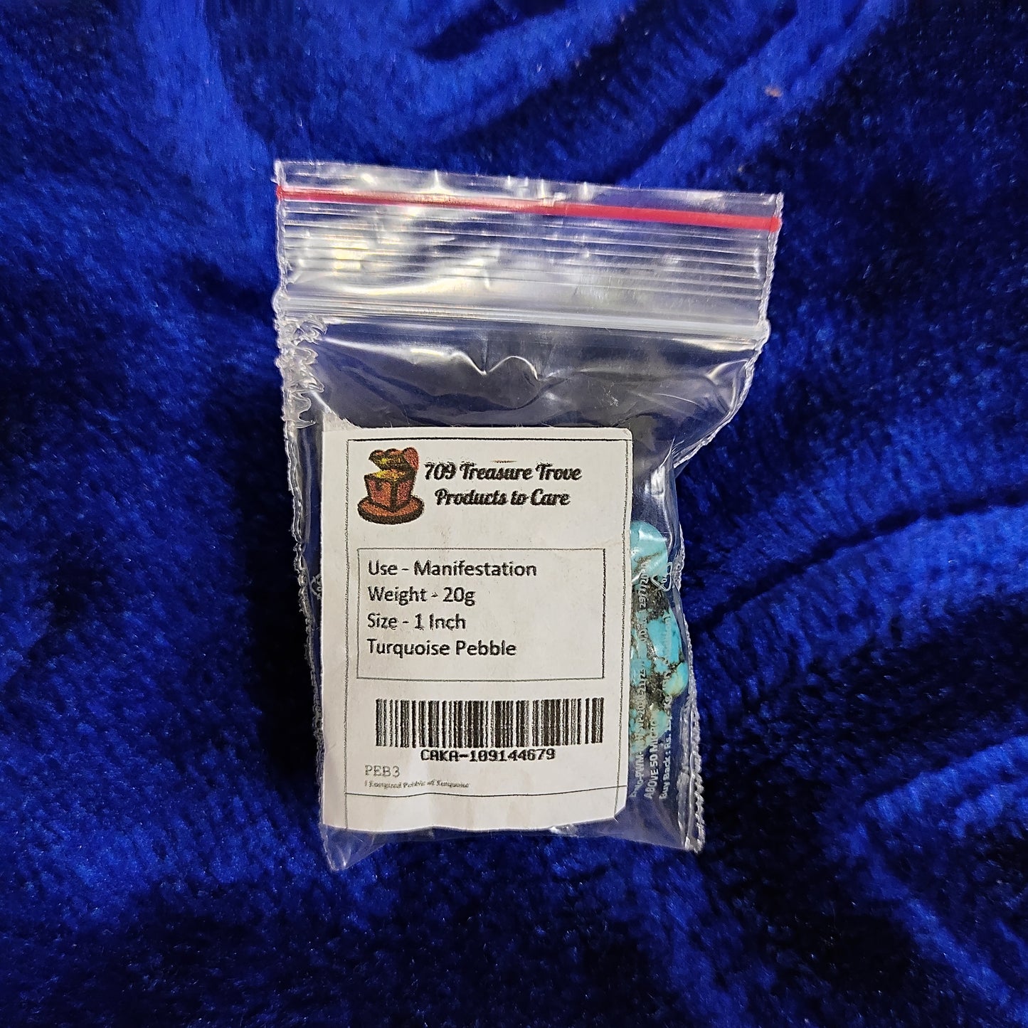 1 Energized Pebble of Turquoise