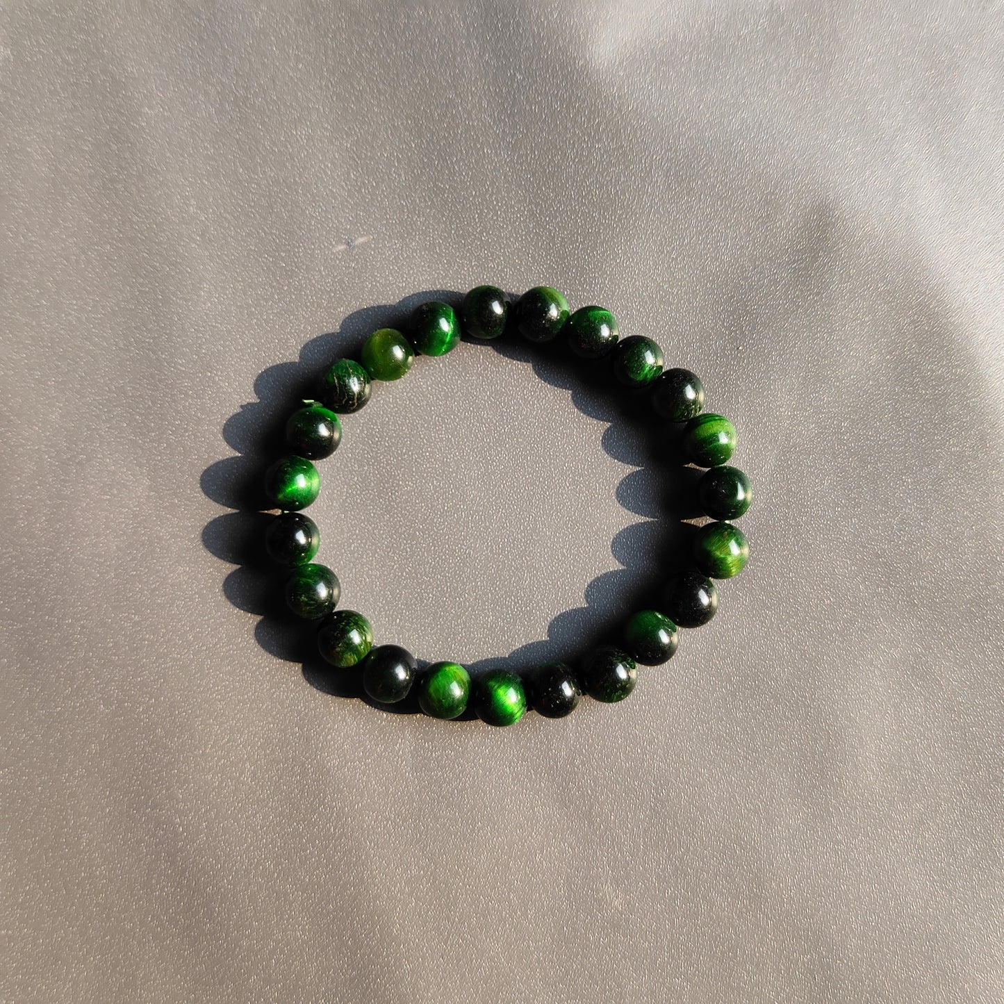 Energized Green Tiger Eye Bracelet