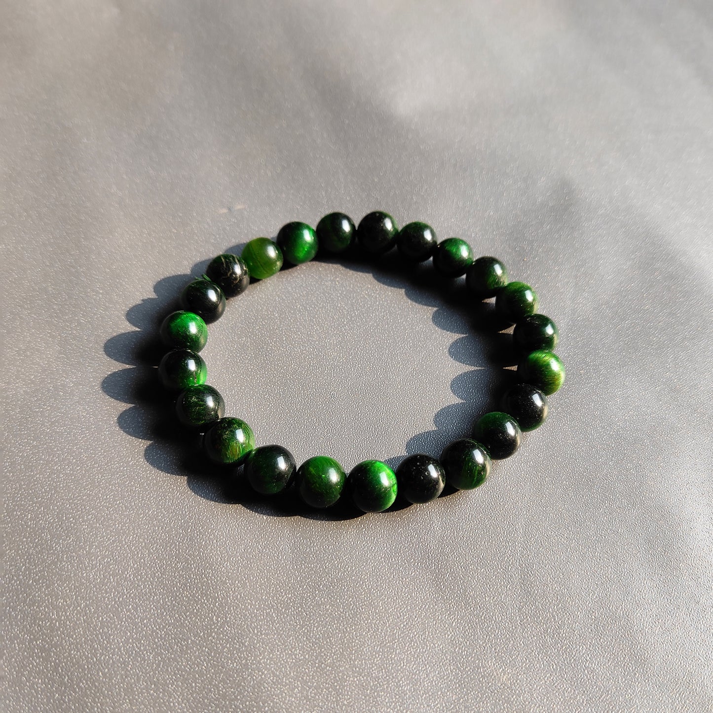 Energized Green Tiger Eye Bracelet
