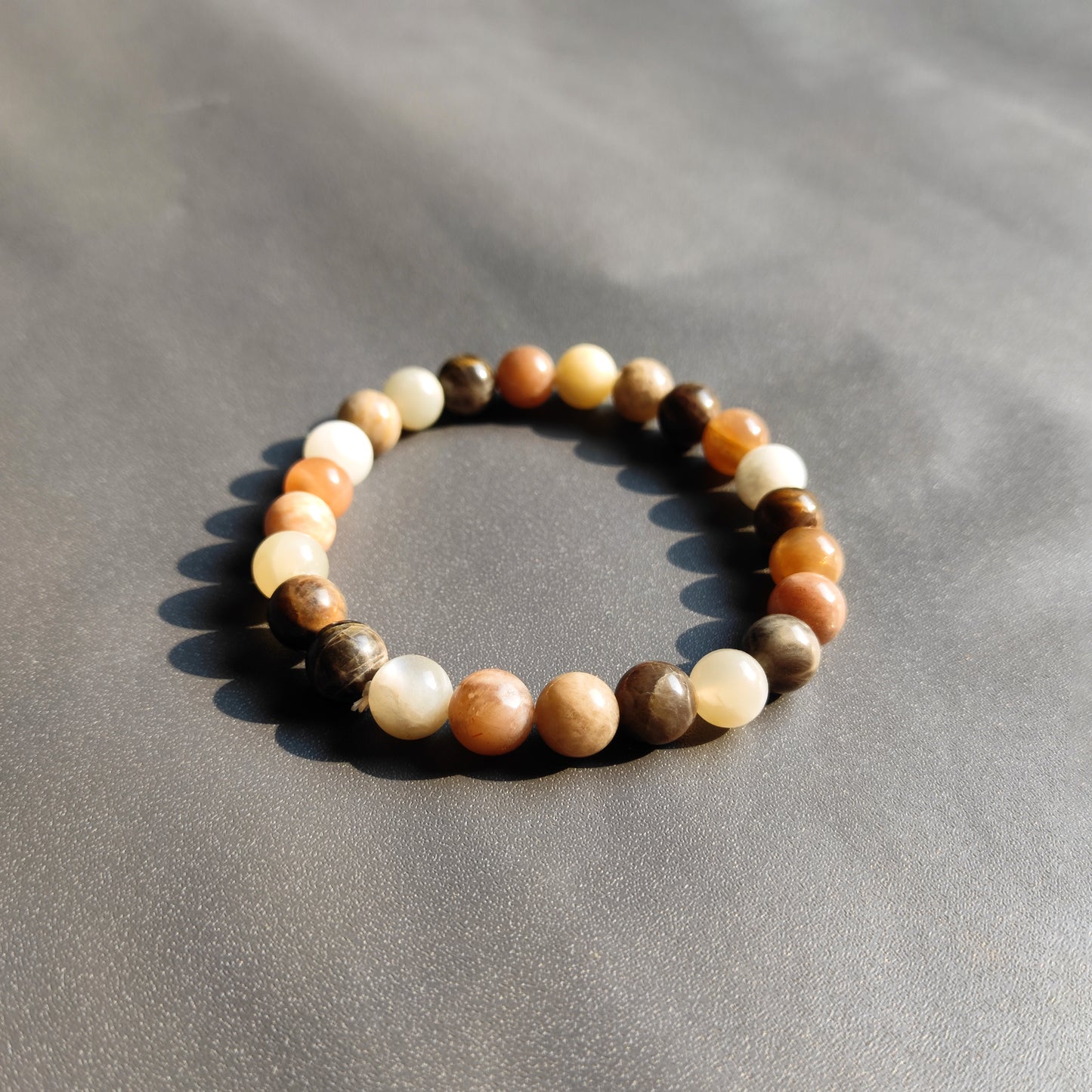 Energized Multi-Moonstone Bracelet
