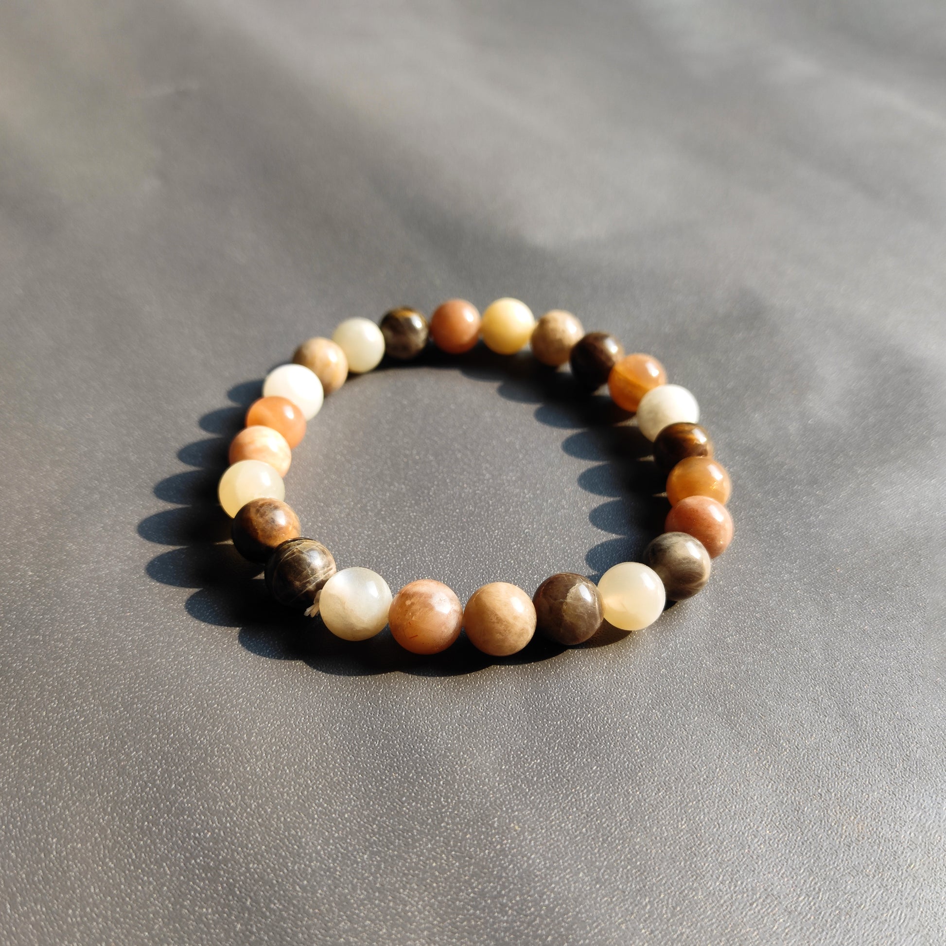 Energized Multi-Moonstone Bracelet