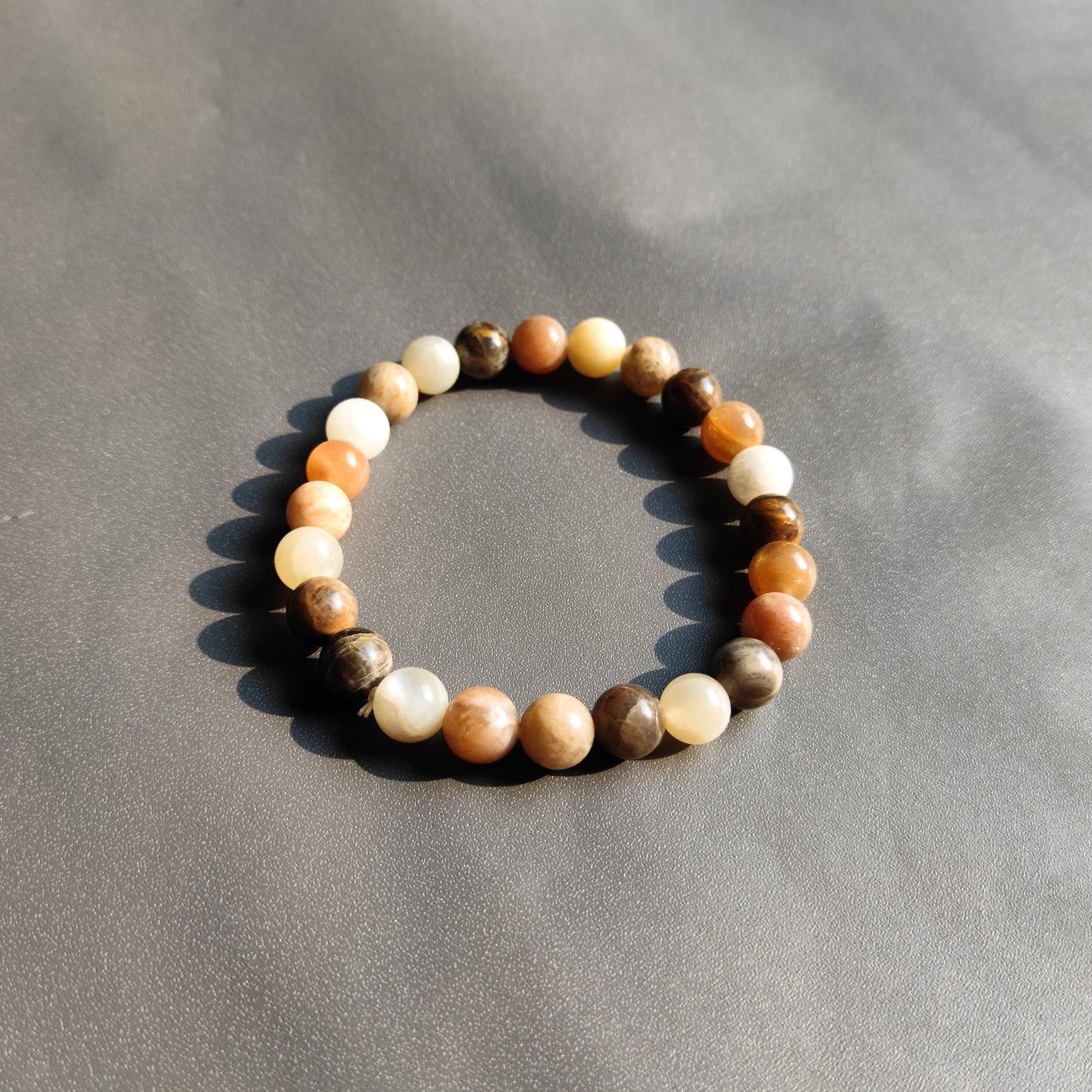 Energized Multi-Moonstone Bracelet
