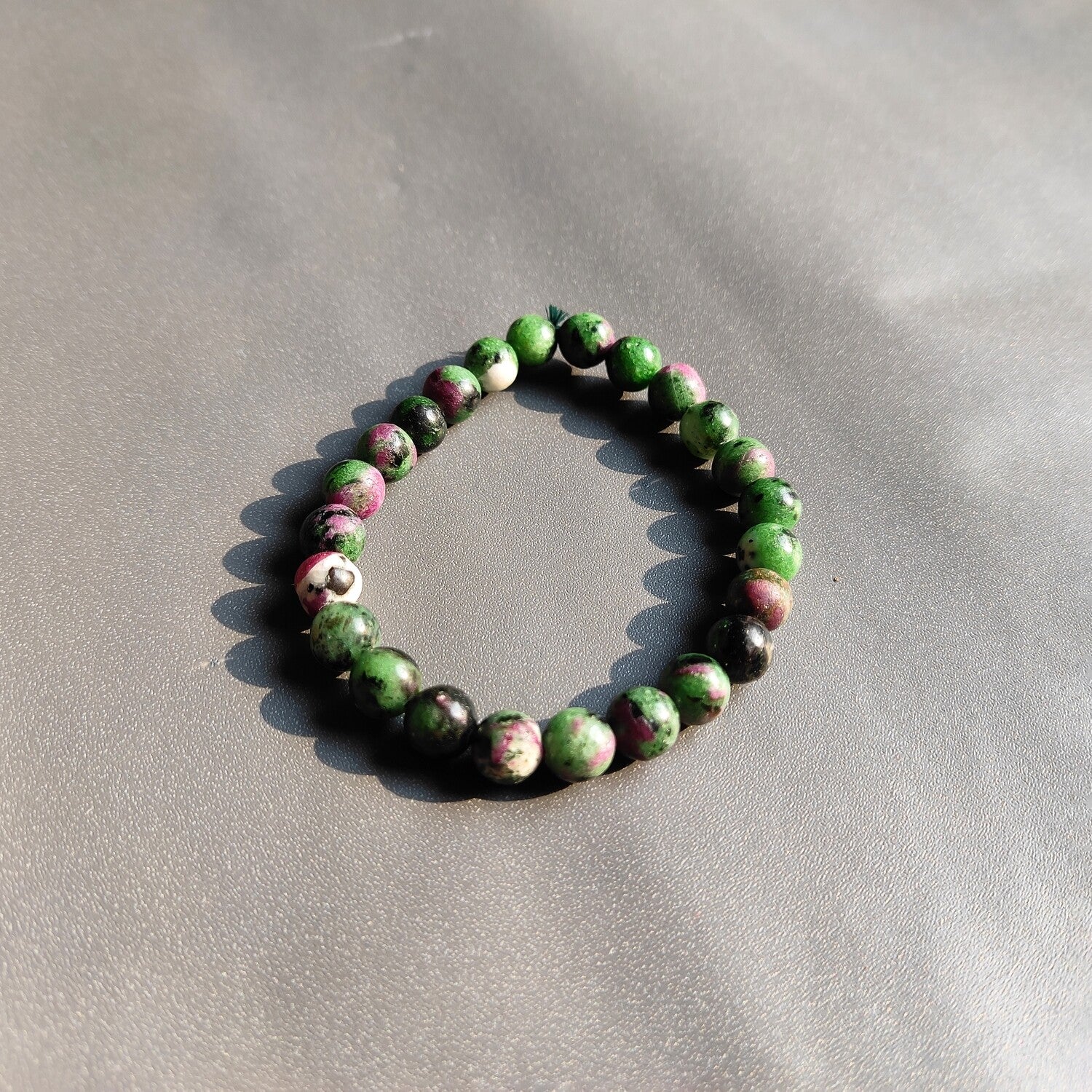 Energized Zoisite Ruby Bracelet
