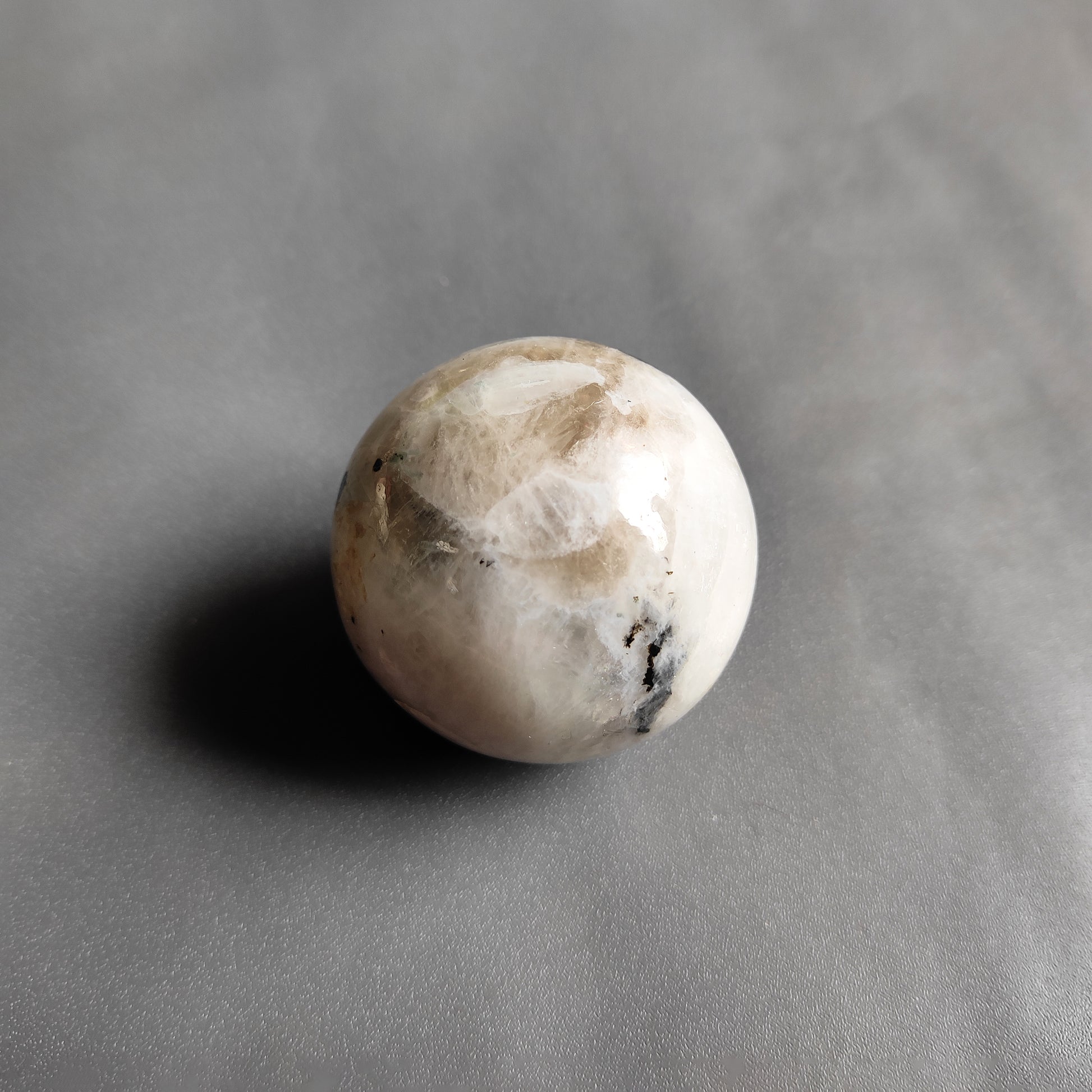 1 Energized Sphere of Rainbow Moonstone