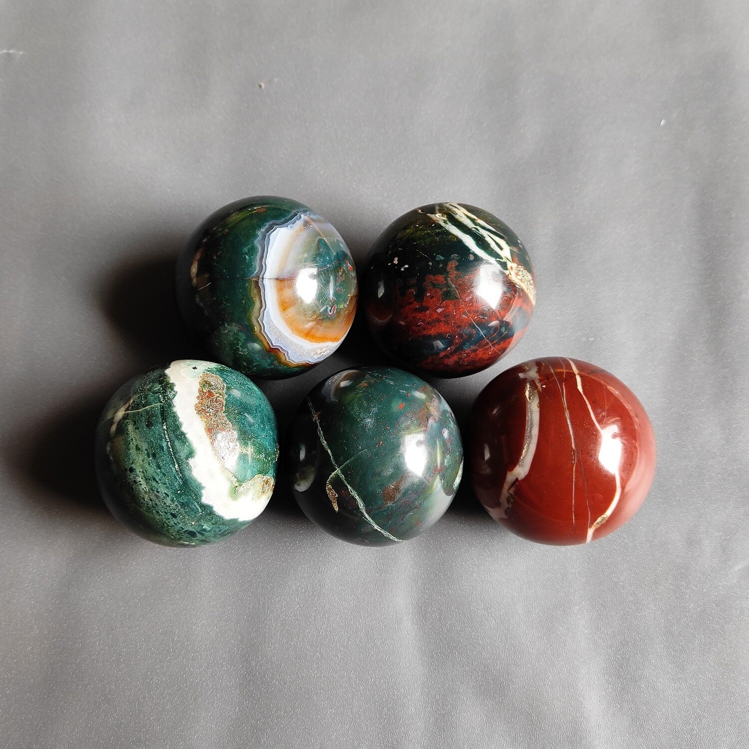 1 Energized Sphere of Bloodstone