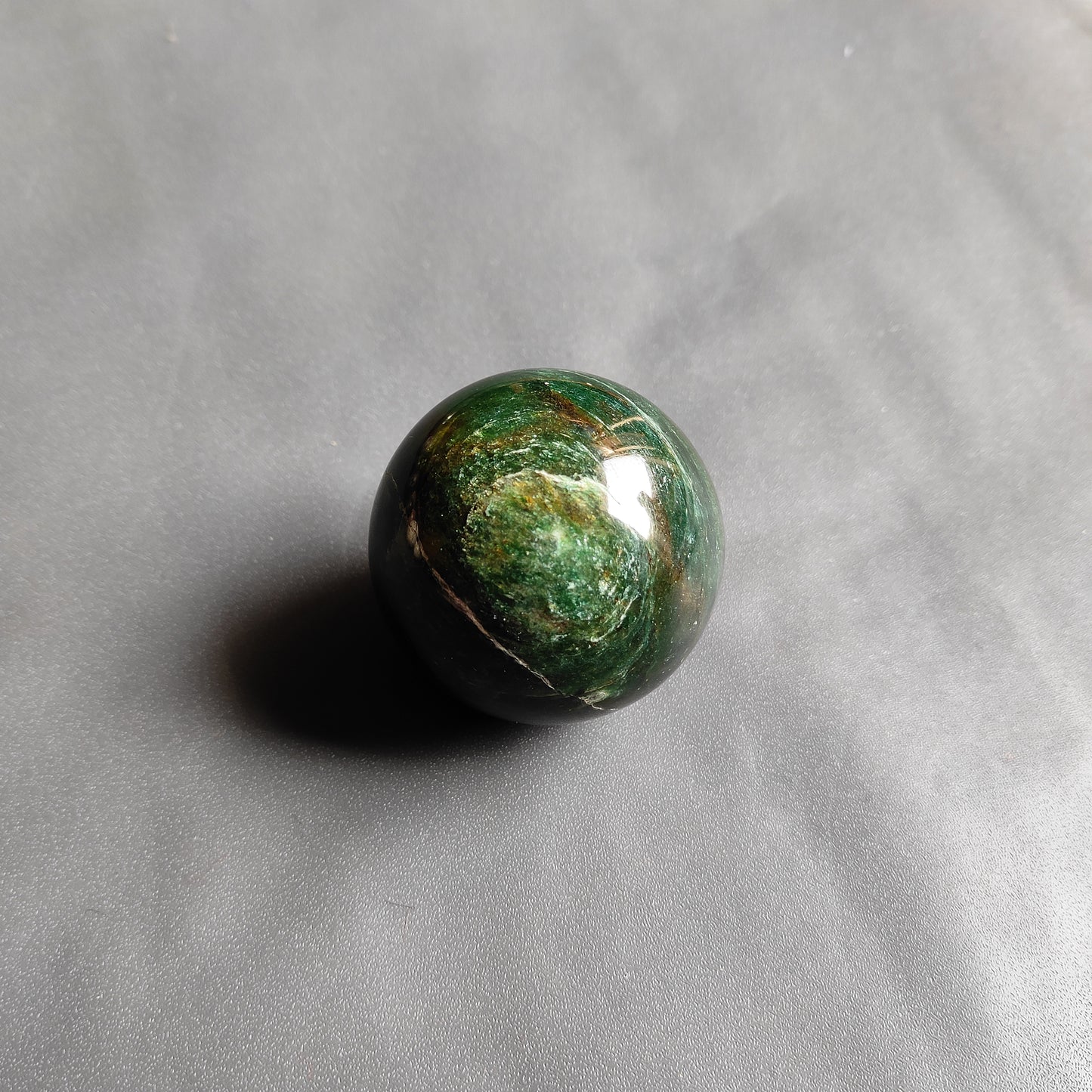 1 Energized Sphere of Green Jade