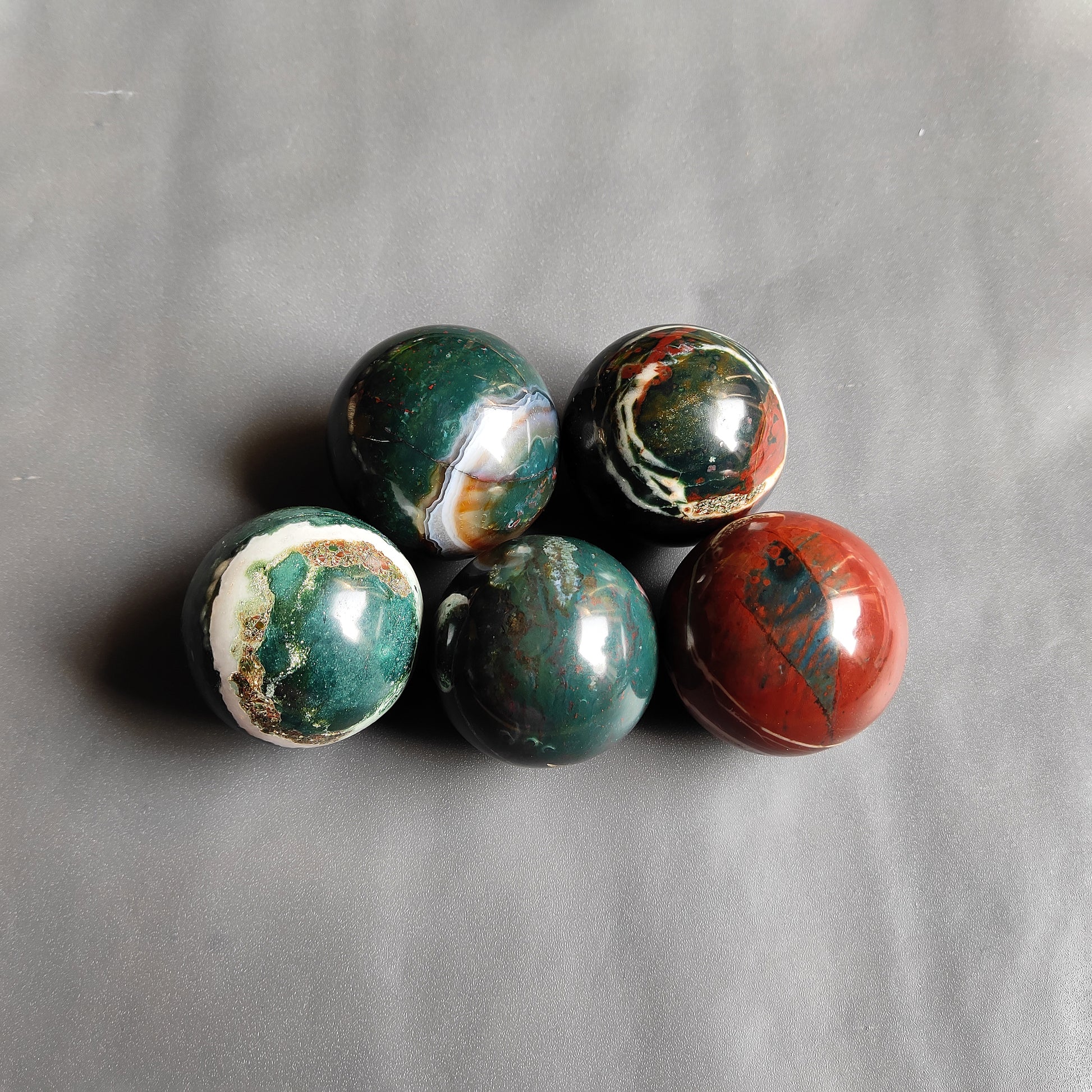 1 Energized Sphere of Bloodstone