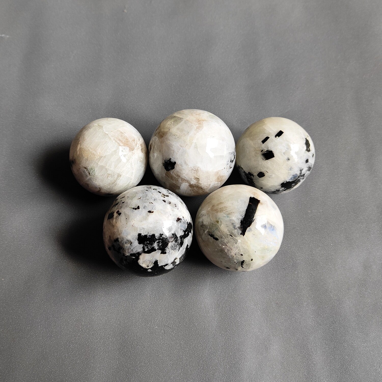 1 Energized Sphere of Rainbow Moonstone