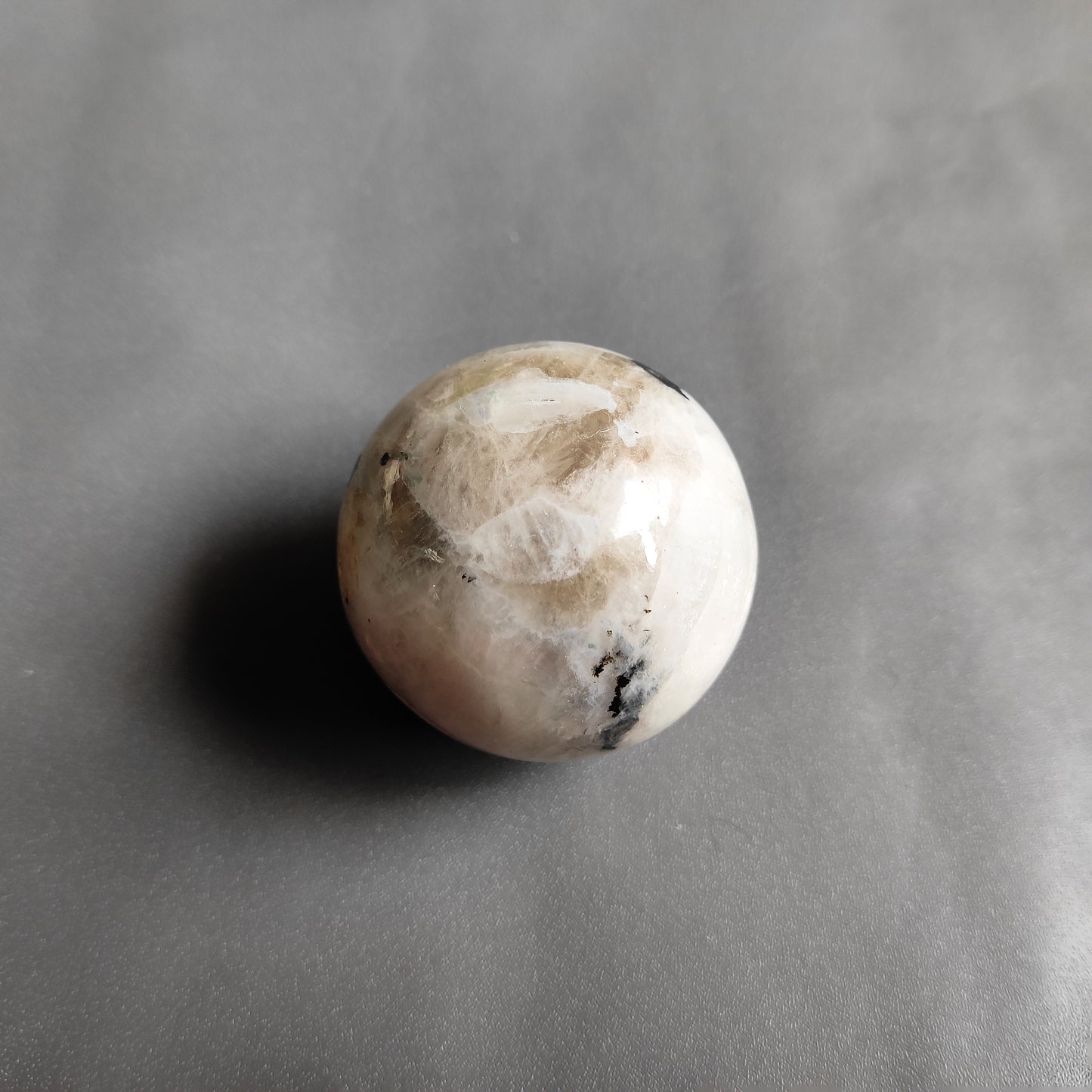 1 Energized Sphere of Rainbow Moonstone