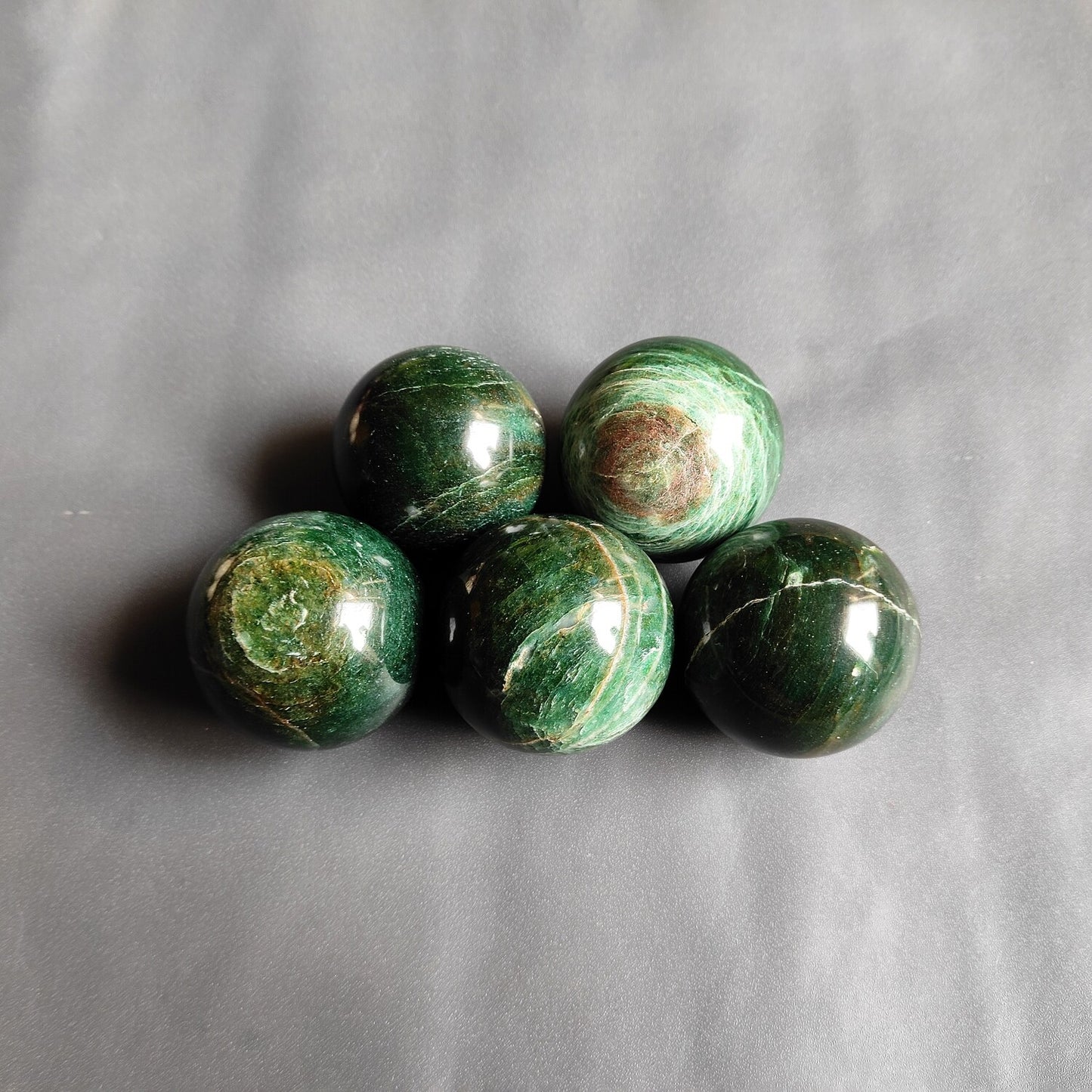 1 Energized Sphere of Green Jade
