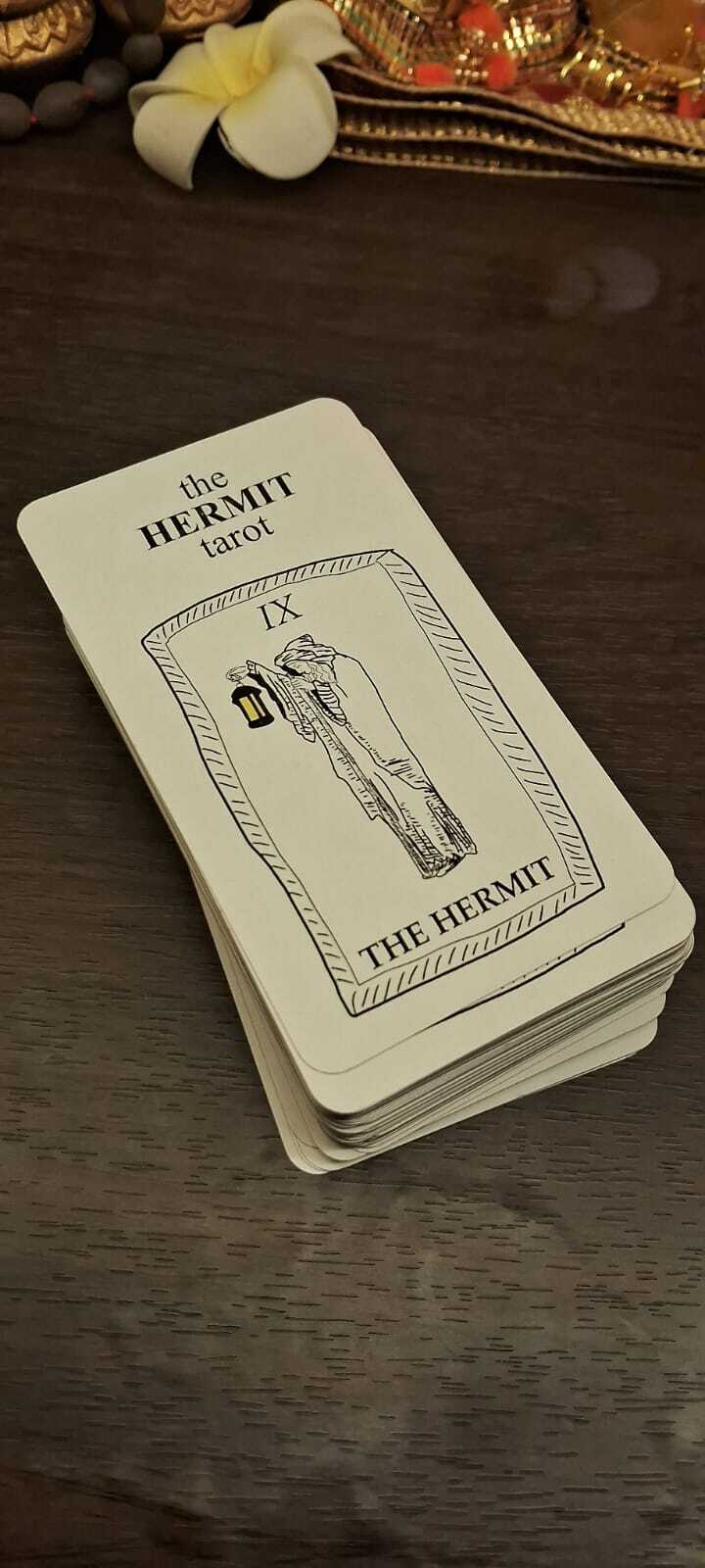 Hermit Tarot Channeled Messages Oracle Deck