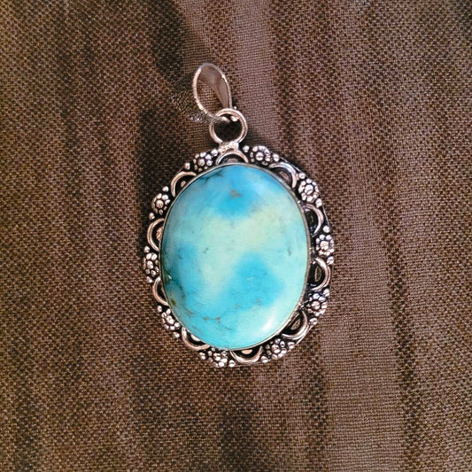 Energized Turquoise Pendant