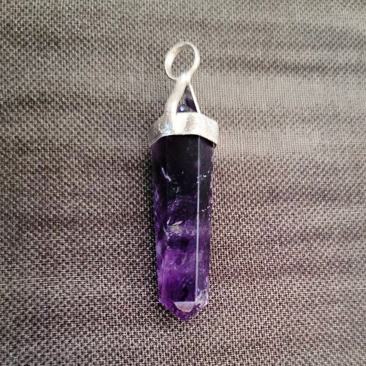 Energized Amethyst Pendant