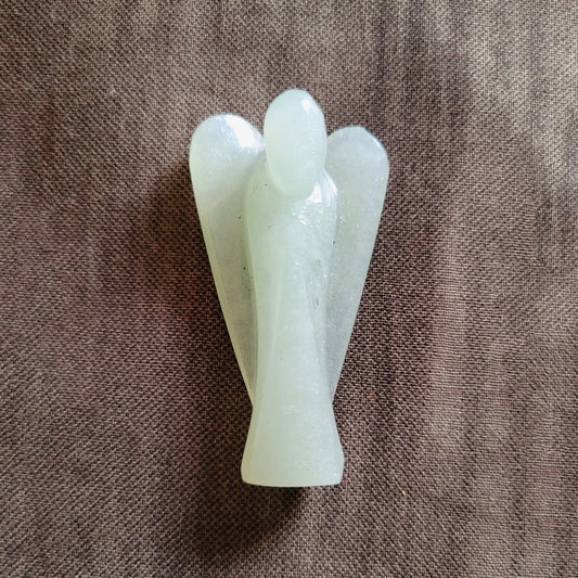 Energized Green Aventurine Angel