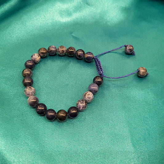 Energized Sodalite Adjustable Bracelet