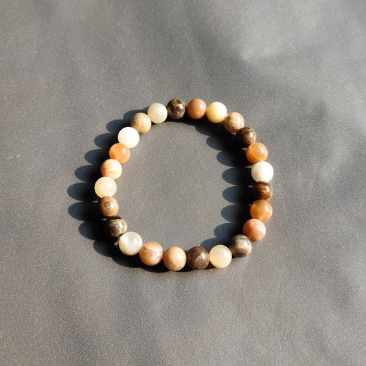 Energized Multi-Moonstone Bracelet