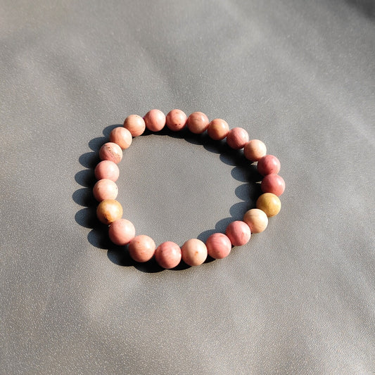 Energized Rhodochrosite Bracelet