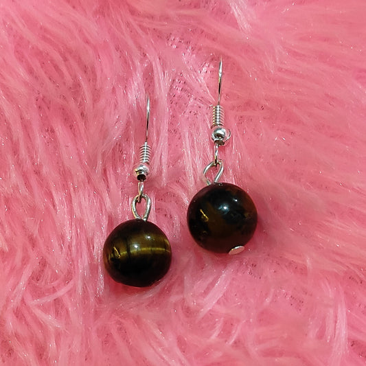 Energized Tiger Eye Earrings