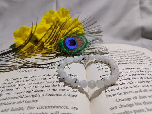 Energised moonstone bracelet
