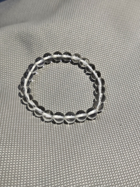 Energised clear quartz bracelet
